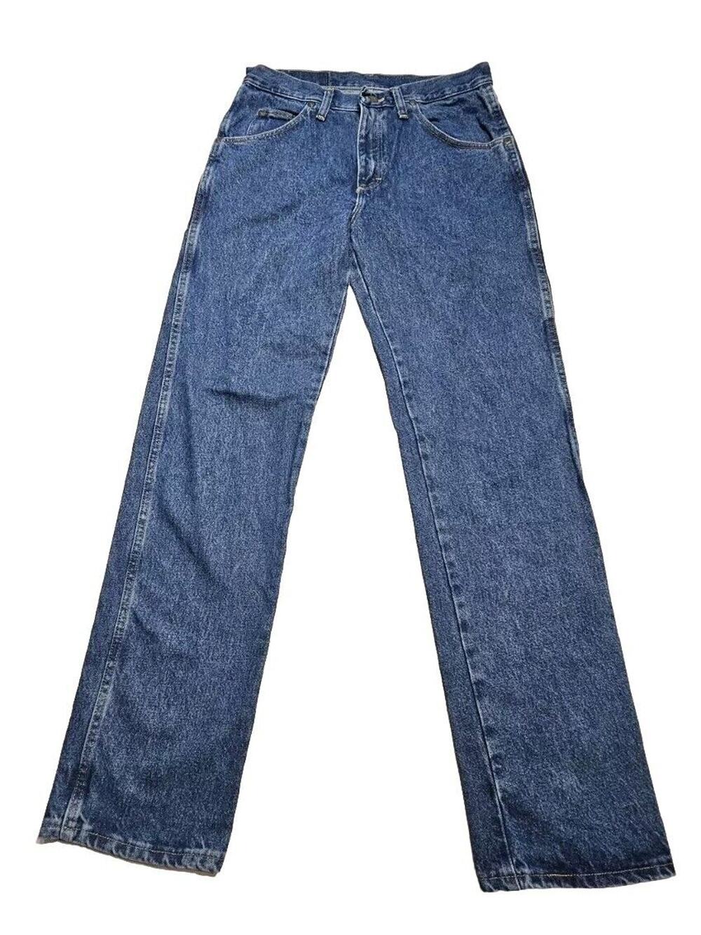 Wrangler Mens Jeans Denim Five Star Regular Fit 30x32 U-Shape Brand New